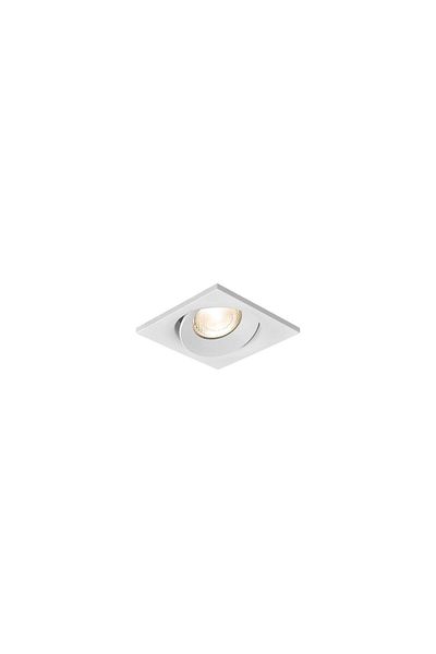 Braytron Spot incastrat GU10 CARCASA ALB PATRAT ROTABIL PT GU10 TETRA-E