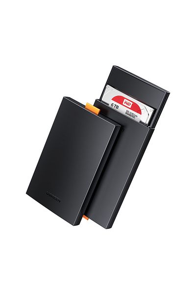 Ugreen Kieszeń obudowa dysku SSD HDD 2.5'' USB 3.0 SATA czarna