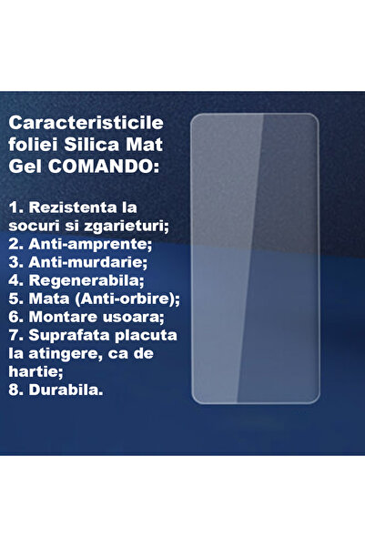 FONIX Μεμβράνη ματ τζελ πυριτίου για Google Pixel 9a, ματ επιφάνεια