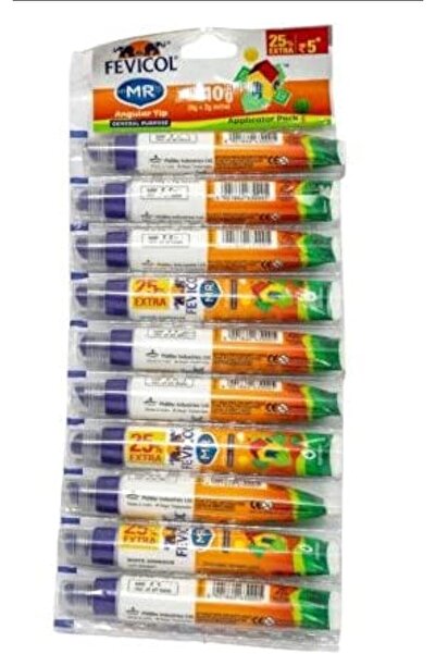 Generic Fevicol Mr White Adhesive (8 g, Pack of 25)