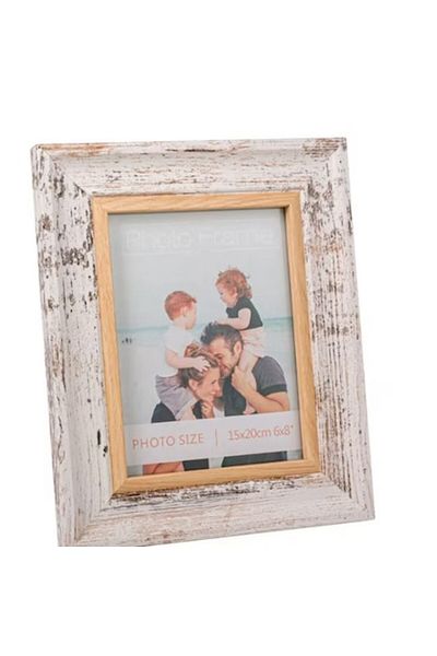 BLA BLA FOAM Rustic Wooden Photo Frame, Classic Design, 6x8 (15x20) cm