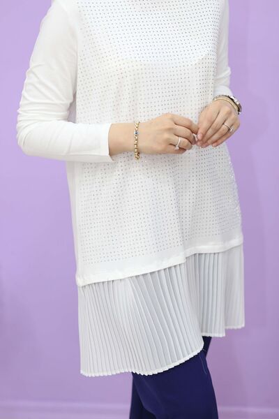 AVSARWEAR Skirt End Pleated Stone Underwear