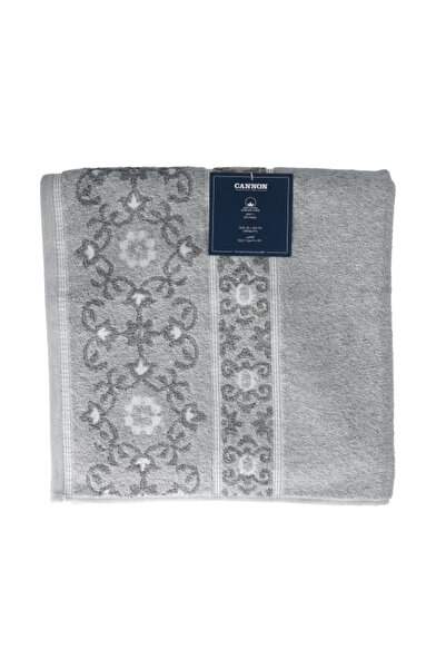 Cannon Floral Pattern Cotton Jacquard Towel 81 x 151 cm