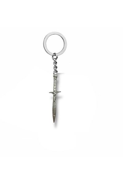 Herşey Nota The Legend of Zelda Triforce and Hyrule Symbol Keychain – Unisex Metal Accessory