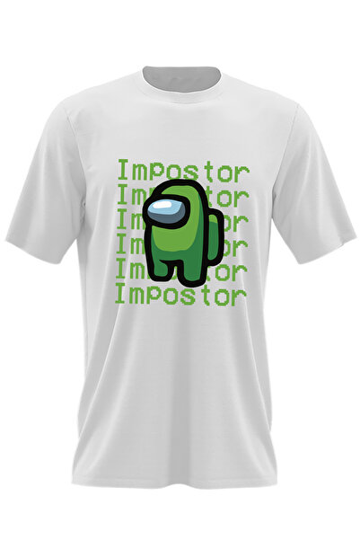 OEM Tricou barbati Green Impostor Among Us