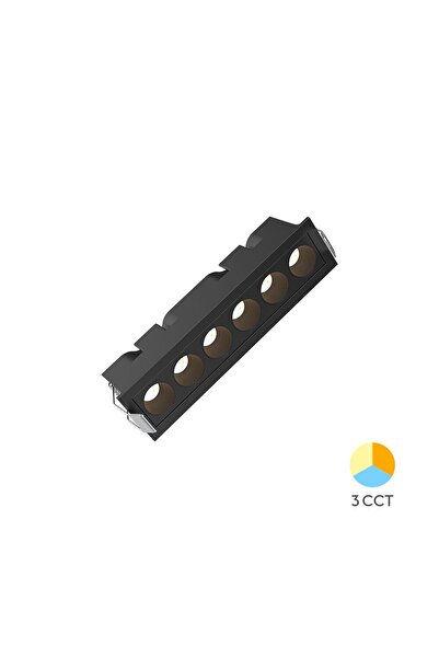 Braytron CORP LINIE INCASABIL 9W 3in1 NEGRU LINEX-LN6