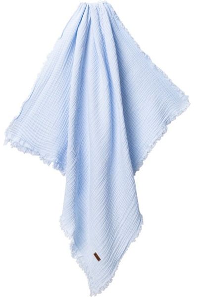 bipamuk Cotton Muslin Baby Blanket Anti-Sweat, Natural Cotton Fabric 100×100 cm