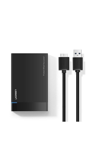 Ugreen Compartiment unitate HDD SSD Carcasă unitate SATA 2.5'' USB 3.2 Gen 1