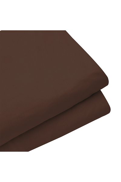 Altınbaşak Freesia King Size Ranforce Fitted Sheet 200X200+35 cm Brown