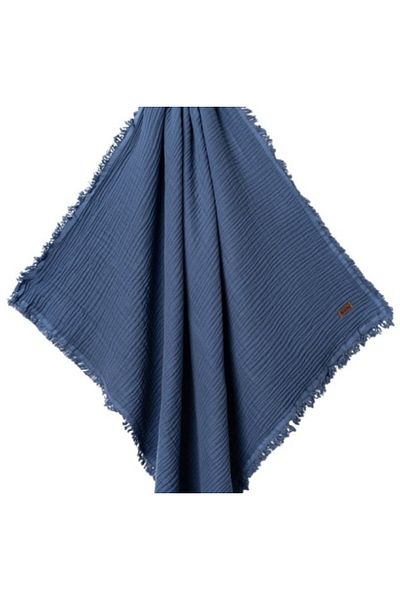 bipamuk Cotton Muslin Baby Blanket Anti-Sweat, Natural Cotton Fabric 100×100 cm