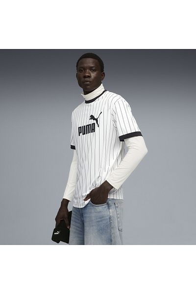 Puma Pánský pruhovaný dres Essentials