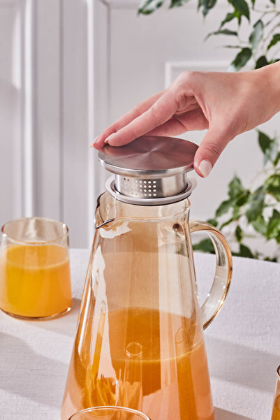 Karaca Serene 7 Parça Bardak Seti Amber