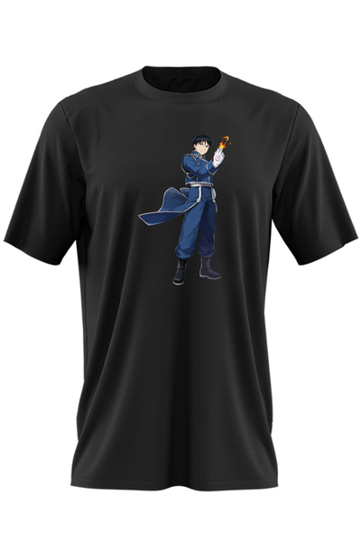 OEM Tricou barbati Colonel Roy Mustang Fullmetal Alchemist