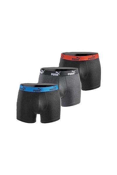 Puma Boxerky, 3 kusy, vícebarevné, pánské