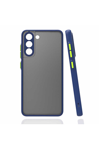 xemu حافظة ASMA Hux متوافقة مع هاتف Galaxy S21 FE - أزرق داكن