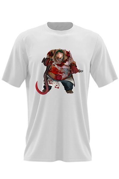 OEM Men's T-shirt Dota 2 Hero Pudge Horror Killer Dota2