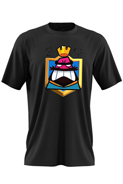 OEM Мъжка тениска Clash Royale King Mad