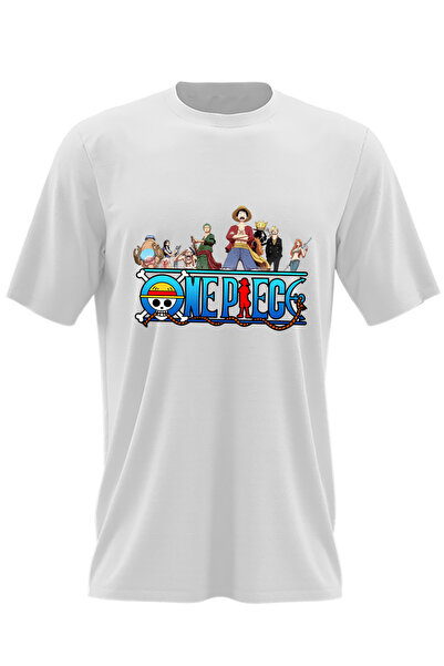 OEM Tricou barbati One Piece Straw Hat Pirates Όλα τα μέλη του πληρώματος