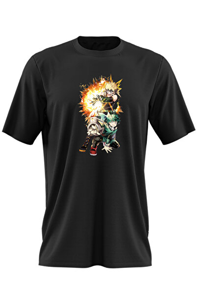 OEM Tricou barbati Hero Academia Katsuki Bakugou Anime