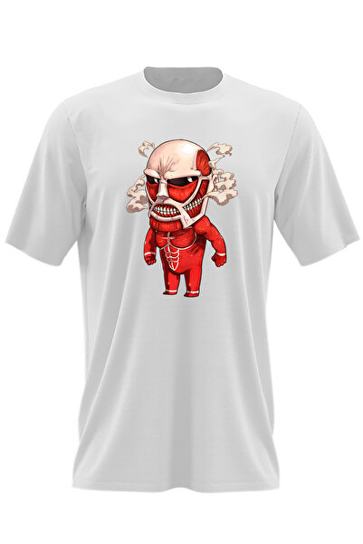 OEM Ανδρικό T-shirt Attack on Titan Anime Manga Creeper Horror