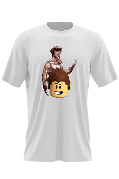 OEM Tricou barbati Wolverine Roblox Logan X Men Badass