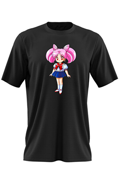 OEM Tricou barbati Sailor Moon Chibiusa Pink Bebe Girl