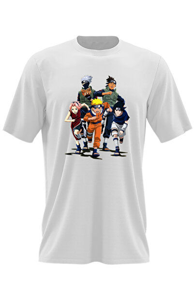 OEM Tricou barbati Naruto Team Uzumaki Kakashi Anime Manga