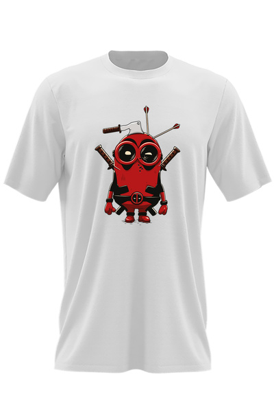 OEM Tricou barbati Deadpool Minions SuperHero
