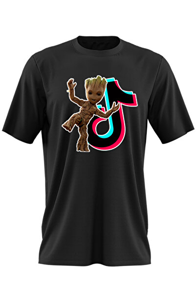 OEM Tricou barbati Baby Groot Tiktok Creator Star