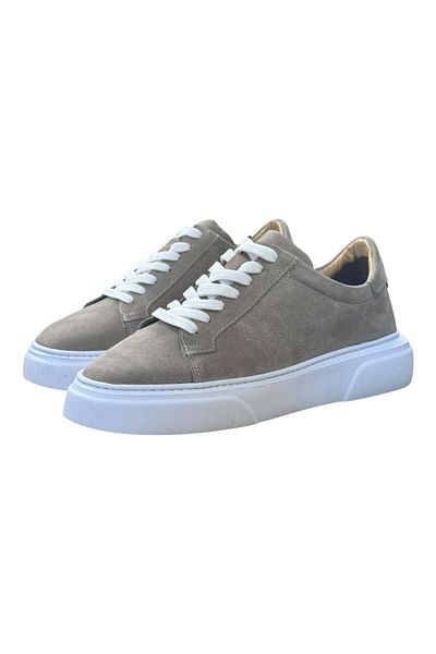 Greyybull Shoes μπεζ δερμάτινα πάνινα παπούτσια nubuck - μπεζ αθλητικά παπούτσια