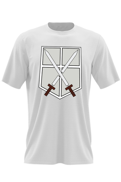 OEM Tricou barbati Attack on Titan Training Corps AOT Cadet Anime