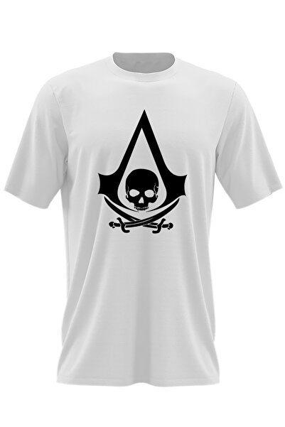 OEM Tricou barbati Black Flag Assassin's Creed Logo Emblem