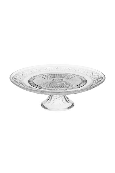 Secret de Gourmet SG cake stand, glass, 29 cm, transparent