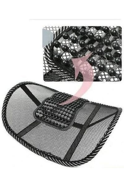 Yuwell YU WELL Mesh Ventilation Back Rest with Lumbar Support Mesh Cushion Pad Universal Back Lumbar Suppor