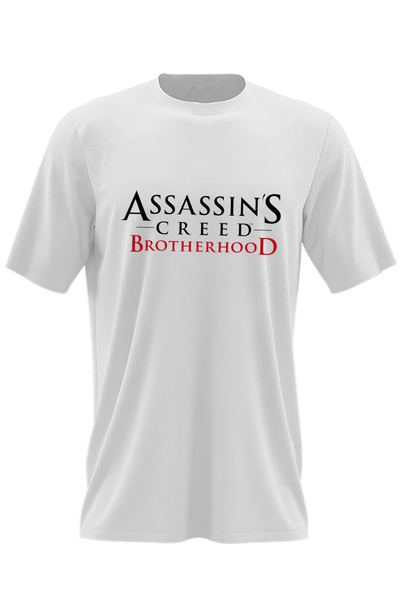 OEM Ανδρικό T-shirt Assassin's Creed Brotherhood με λογότυπο Brotherhood