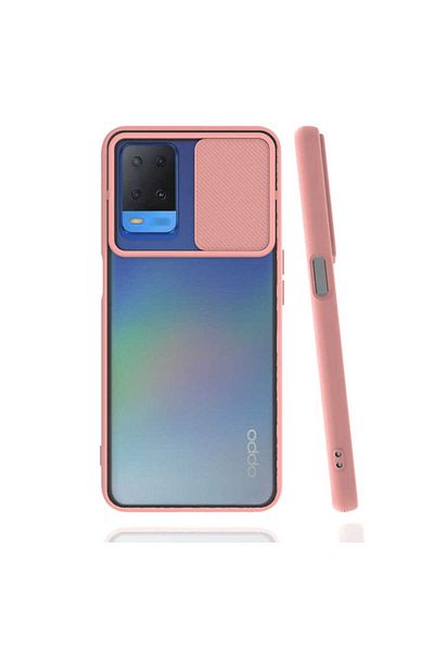 xemu غطاء عدسة A54 4G - وردي فاتح