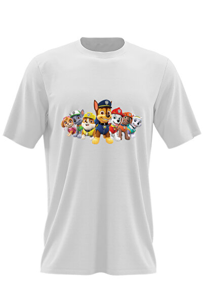 OEM Ανδρικό T-shirt Paw Patrol All Team Gang Crew Game