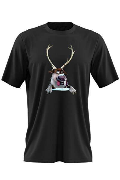 OEM Tricou barbati Elsa Frozen Sven Regatul Ghetii