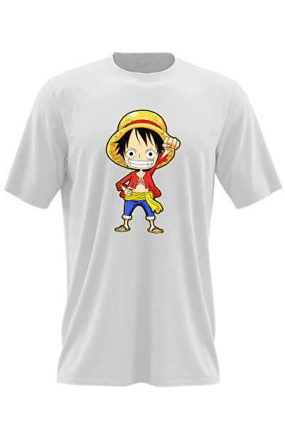 OEM Tricou barbati Monkey D Luffy One Piece Trafalgar Chibi Marinar Copil
