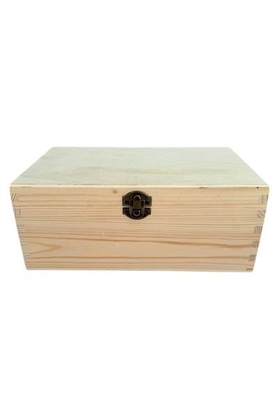 OEM Wooden chest blank for storage