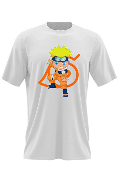 OEM Tricou barbati Naruto Uzumaki Chibi Manga Anime