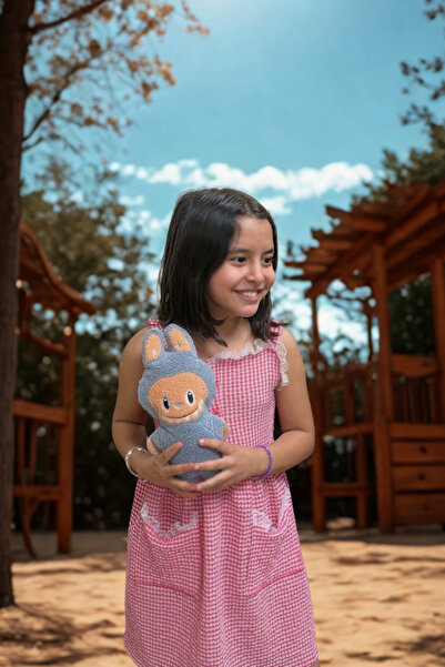 e-Bizz Store Labubu Peluş Oyuncak & Punch Nakışlı Oyuncak & Peluş Çocuk Oyuncak