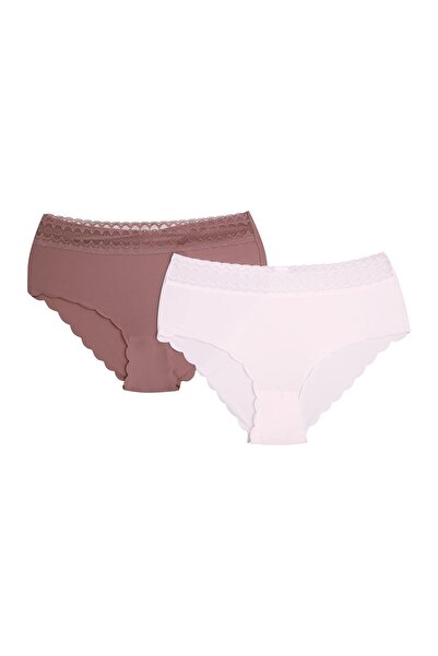 Henderson Women's Highwaisted Panties elegance & comfort & Exquisite style & Romantic touch & 2 pcs | Polly