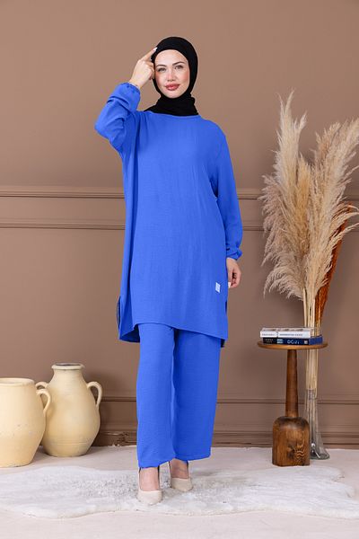 MyRia Women's Ayrobin Tunic Pants Bottom Top Set