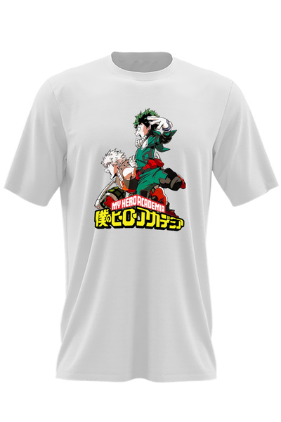 OEM Tricou barbati Hero Academia Deku Katsuki Anime Manga
