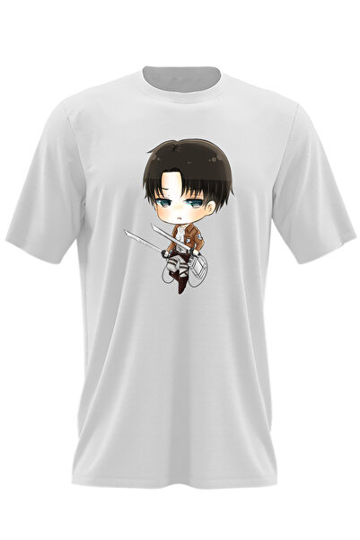 OEM Tricou barbati Captain Levi Attack on Titan AOT Bebe Anime