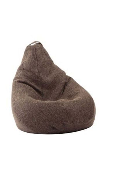 Pufrelax Fotoliu Nirvana Hobbit, Material Textil - Mocha Latte