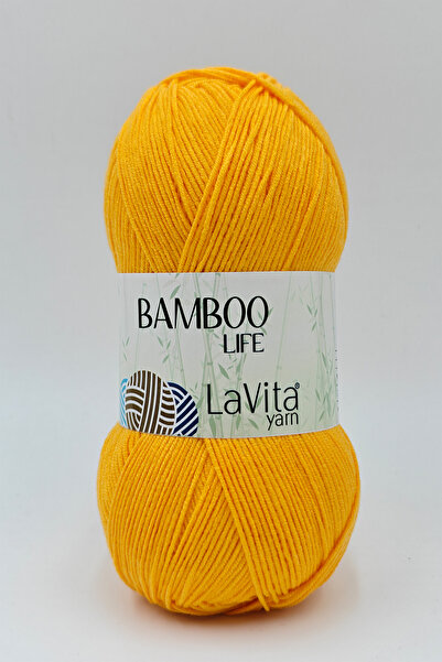 LaVita Yarn Bamboo Life Fir de tricotat manual 50% Bambus 50% Acrilic 100gr (...