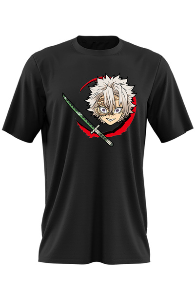 OEM Tricou barbati Demon Slayer Sanemi Bebe Samurai