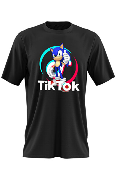 OEM Tricou barbati Sonic the Hedgehog Tiktok Tik Tok Creator Play